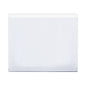 Universal Wall Mount Sign Holder, 11 x 8.5, Horizontal, Clear, 2/Pack (UNV76883)
