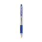 Pilot EasyTouch Ballpoint Pen, Retractable, Fine 0.7 mm, Blue Ink, Clear Barrel, Dozen (32211)