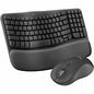 Logitech Wave Keys MK670 Combo, Wireless Ergonomic Keyboard with Signature