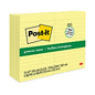 Post-it Original Recycled Note Pads, Note Ruled, 4" x 6", Canary Yellow, 100 Sheets/Pad, 12 Pads/Pack (660RPYW)