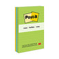 Post-it Original Pads in Floral Fantasy Collection Colors, Note Ruled, 4" x 6", 100 Sheets/Pad, 3 Pads/Pack (6603AU)