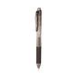 Pentel EnerGel-X Gel Pen, Retractable, Fine 0.5 mm Needle Tip, Black Ink, Clear/Black Barrel, 24/Pack (BLN105ASW2)