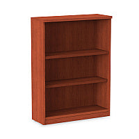 Alera Valencia Series Bookcase, Three-Shelf, 31.75w x 14d x 39.38h, Med Cherry (ALEVA634432MC)