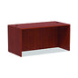 Alera Valencia Series Straight Front Desk Shell, 59.13" x 29.5" x 29.63", Medium Cherry (ALEVA216030MC)
