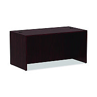 Alera Valencia Series Straight Front Desk Shell, 59.13" x 29.5" x 29.63", Mahogany (ALEVA216030MY)