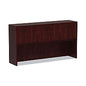 Alera Valencia Series Hutch with Doors, 4 Compartments, 64.75w x 15d x 35.38h, Mahogany (ALEVA286615MY)