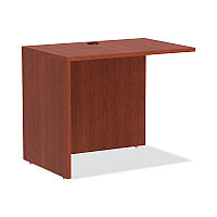 Alera Valencia Series Reversible Return/Bridge Shell, 35w x 23.63d x 29.5h, Medium Cherry (ALEVA353624MC)