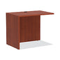 Alera Valencia Series Reversible Return/Bridge Shell, 35w x 23.63d x 29.5h, Medium Cherry (ALEVA353624MC)