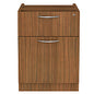 Alera Valencia Series Hanging Pedestal File, Left/Right, 2-Drawer: Box/File, Legal/Letter, Modern Walnut,15.63 x 20.5 x 19.25 (ALEVA552222WA)