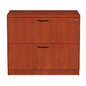 Alera Valencia Series Lateral File, 2 Legal/Letter-Size File Drawers, Medium Cherry, 34" x 22.75" x 29.5" (ALEVA513622MC)