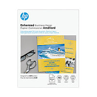 HP Color Laser Glossy Brochure Paper, 97 Bright, 40 lb Bond Weight, 8.5 x 11, White, 150/Pack (Q6611A)