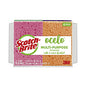 Ocelo Vibrant Color Sponges, 4.7 x 3, 0.6" Thick, Assorted Colors, 4/Pack (7274FD)
