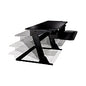 3M Precision Standing Desk, 42" x 23.2" x 6.2" to 20", Black (SD70B)