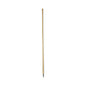 Boardwalk(R) Metal Tip Threaded Hardwood Broom Handle, 60" x 1 1/8" D (BWK138)