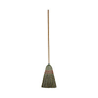 Boardwalk(R) Maid Broom, Mixed Fiber Bristles, 42" Wood Handle, Natural (BWK920YEA)