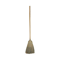 Boardwalk(R) Warehouse Broom, Corn Bristles, 42" Wood Handle, Natural (BWK932CEA)