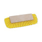Boardwalk(R) Dual-Surface Scrub Brush, Plastic, 10", Yellow Handle (BWK3410)