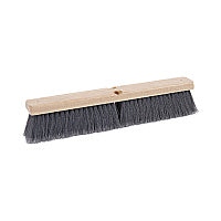 Boardwalk(R) Floor Brush Head, 18" Head, Flagged Plastic Bristles (BWK20418)
