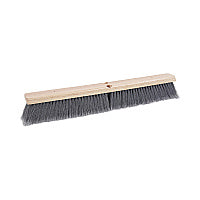 Boardwalk(R) Floor Brush Head, 3" Gray Flagged Plastic, 24" (BWK20424)