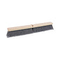 Boardwalk(R) Floor Brush Head, 3" Gray Flagged Plastic, 24" (BWK20424)