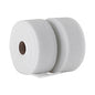 Boardwalk(R) TrapEze Disposable Dusting Sheets, White, 125-ft., 2 Rolls (BWK582505)