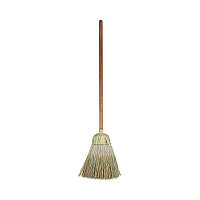 Boardwalk(R) Corn/Fiber Warehouse Brooms, 60", Gray/Natural, 6/Carton (BWKBR10002)
