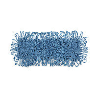 Boardwalk(R) Mop Head, Dust, Looped-End, Cotton/Synthetic Fibers, Blue (BWK1118)