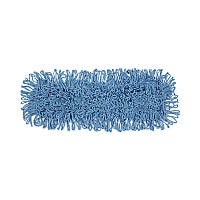 Boardwalk(R) Dust Mop Head, Looped-End, Cotton/Synthetic, 24 x 5, Blue (BWK1124)