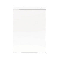 Classic Image Wall-Mount Sign Holder, Portrait, 8.5 x 11, Clear