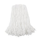 Boardwalk(R) Premium 16 oz Cut-End Rayon Wet Mop Heads, White, 12 Mops (BWK216RCT)
