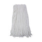 Boardwalk(R) Cut-End Wet Mop Head, Rayon, No. 32, White, 12/Carton (BWK2032RCT)