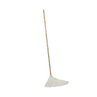 Boardwalk(R) Deck Mop w/51" Wooden Handle, 12 oz Rayon Fiber Head, 6 Mops (BWK112R)