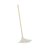 Boardwalk(R) Deck Mop, 48" Wooden Handle, 16oz Rayon Fiber Head, 6/Pack (BWK116R)