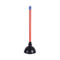 Boardwalk(R) Toilet Plunger, 18" Handle w/ 5 5/8" Dia Bowl, 6 Plungers (BWK09201)