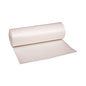 Boardwalk High-Density Can Liners, 45 gal, 19 mic, 40" x 46", Natural, Perforated Roll, 25 Bags/Roll, 6 Rolls/Carton (BWK404622)