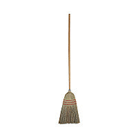 Boardwalk(R) Parlor Broom, Corn Fiber Bristles, 42" Handle, Natural (BWK926CEA)