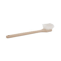 Boardwalk(R) Nylon Bristle Utility Brush, 20", Tan Handle (BWK4420)