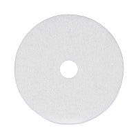 Boardwalk(R) Standard Floor Pads, 20" dia, White, 5/Carton (BWK4020WHI)