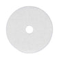 Boardwalk(R) Standard Floor Pads, 20" dia, White, 5/Carton (BWK4020WHI)