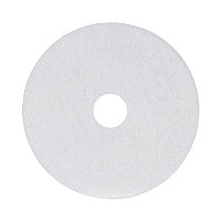 Boardwalk(R) Standard 17-Inch Diameter Polishing Floor Pads, White (BWK4017WHI)