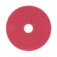 Boardwalk(R) Standard 16-Inch Diameter Buffing Floor Pads, Red (BWK4016RED)