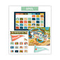Carson-Dellosa Calendar Bulletin Board Sets, 123-Piece Set, Let's Explore, 23" x 13", Multicolor (110556)