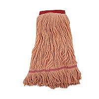 Boardwalk(R) Super Loop Wet Mop Heads, Large, Orange, 12 Mops (BWK503OR)