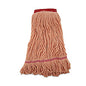 Boardwalk(R) Super Loop Wet Mop Heads, Large, Orange, 12 Mops (BWK503OR)