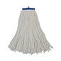 Boardwalk(R) Cut-End Lie-Flat Wet Mop Head, Rayon, 16 oz, White (BWK716REA)