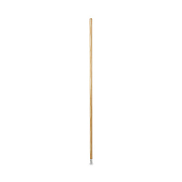 Boardwalk(R) Lie-Flat Screw-In Wood Mop Handle, 1 1/8 dia x 54, Natural (BWK833)