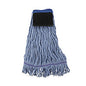 Boardwalk(R) Loop-End Mop Head, Cotton With Scrub Pad, Medium, 12 Mops (BWK902BL)