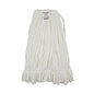 Boardwalk(R) Enviro Clean Looped Mop Head, Large, White, 12 Mop Heads (BWK8003)