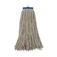 Boardwalk(R) Lie-Flat Mop Head, Cotton Fiber, 24 oz., White, 12 Mops (BWKCM22024)