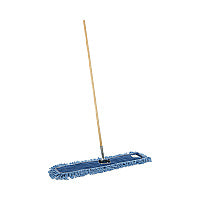 Boardwalk(R) Looped-End Dust Mop Kit, 36 x 5 Mop Head, Handle, Frame (BWKHL365BSPC)